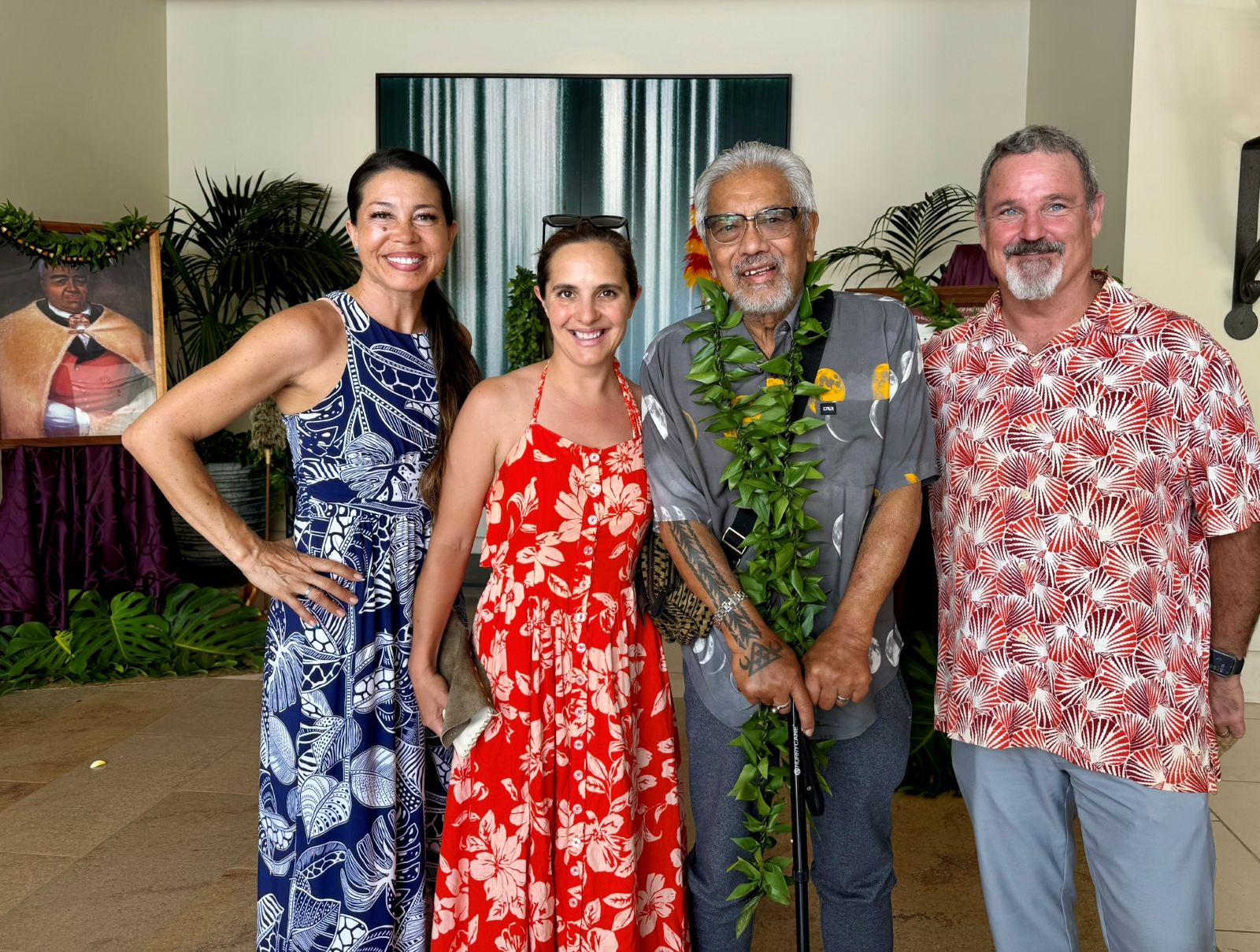 Clifford Nae’ole Grand Marshall of Nā King Kamehameha Commemorative Pāʻū Parade